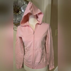 Juicy Couture Light Pink Zip-Up Hoodie Jacket